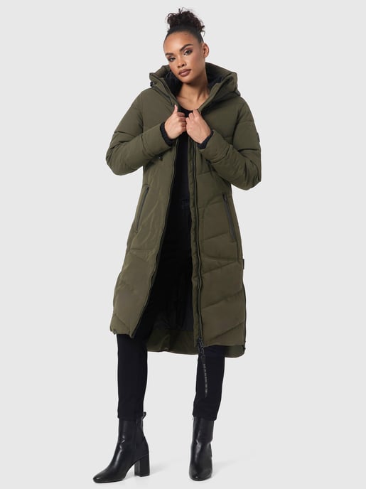 Abrigo invierno mujer Marikoo Benikoo – largo & cálido - Image 6