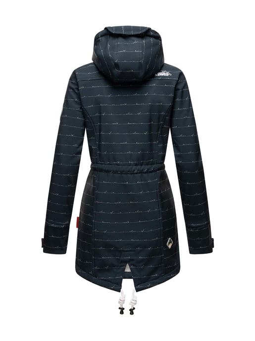 Chaqueta acolchada larga Marikoo Abendsternchen para mujer con capucha desmontable - Image 5