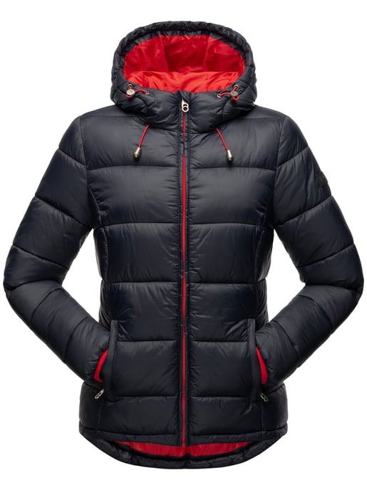 Marikoo chaqueta acolchada mujer – Ligera de entretiempo con capucha - Image 2