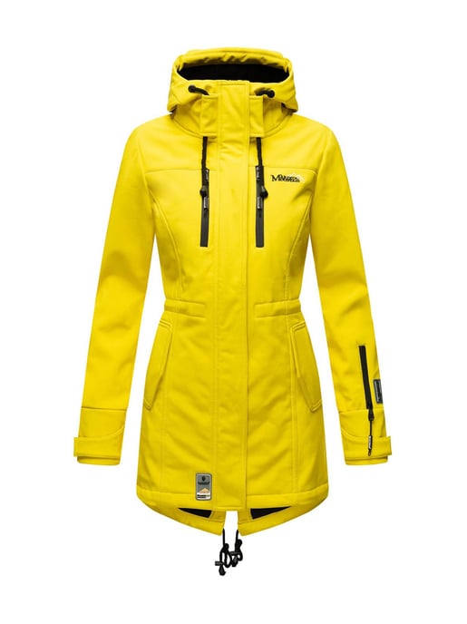 Chaqueta acolchada larga Marikoo Abendsternchen para mujer con capucha desmontable - Image 2
