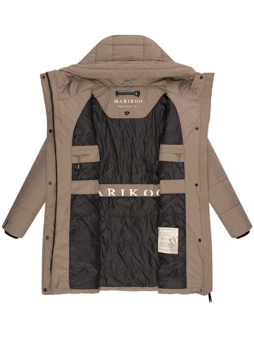 Chaqueta acolchada mujer Marikoo Karumikoo XVI – cálida y con capucha - Image 5
