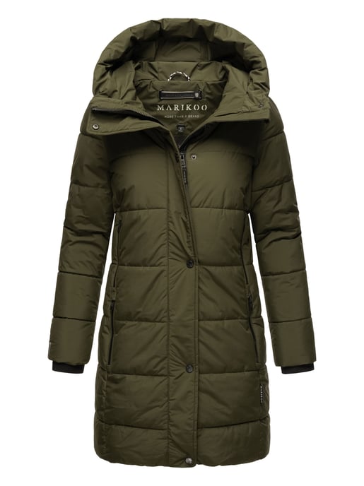 Chaqueta acolchada mujer Marikoo Karumikoo XVI – cálida y con capucha - Image 1