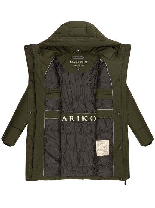 Chaqueta acolchada mujer Marikoo Karumikoo XVI – cálida y con capucha - Image 5