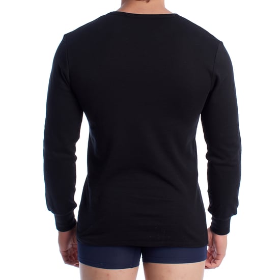 Camiseta Térmica Algodón Manga Larga A0258 para Hombre - Image 4