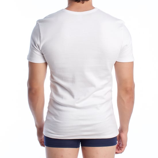 Camiseta Térmica Algodón Manga Corta A0256 para Hombre - Image 4