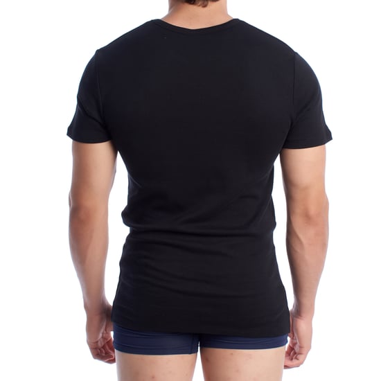 Camiseta Térmica Algodón Manga Corta A0256 para Hombre - Image 4