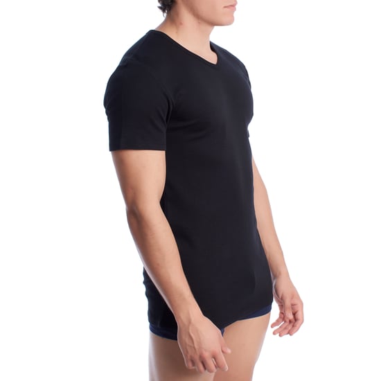 Camiseta Térmica Algodón Manga Corta A0255 para Hombre - Image 3