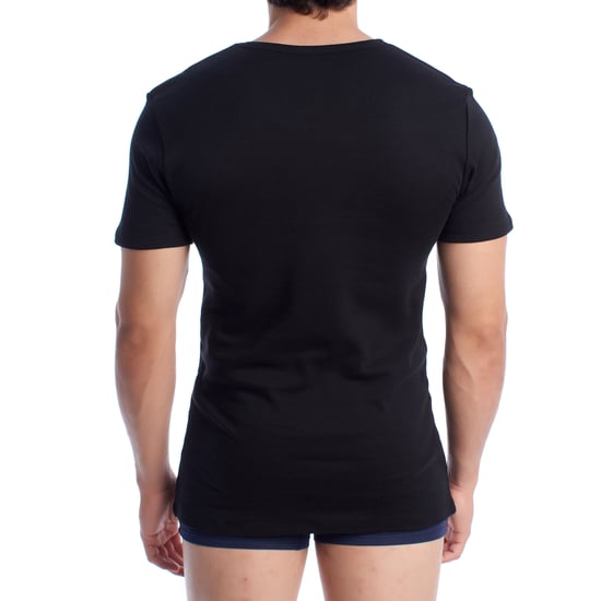 Camiseta Térmica Algodón Manga Corta A0255 para Hombre - Image 4