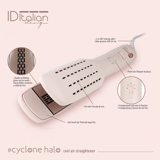 PLANCHA PROFESIONAL CYCLONE HALO COOL AIR - Image 3
