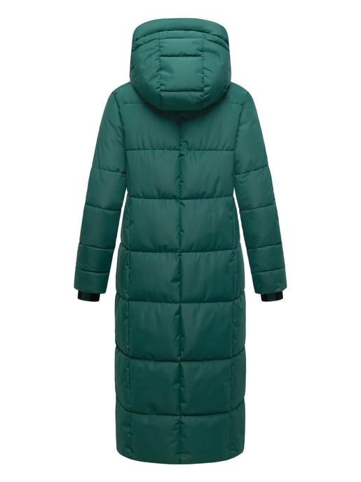 Abrigo acolchado de invierno Marikoo Firella para mujer con capucha y cremallera bidireccional - Image 3