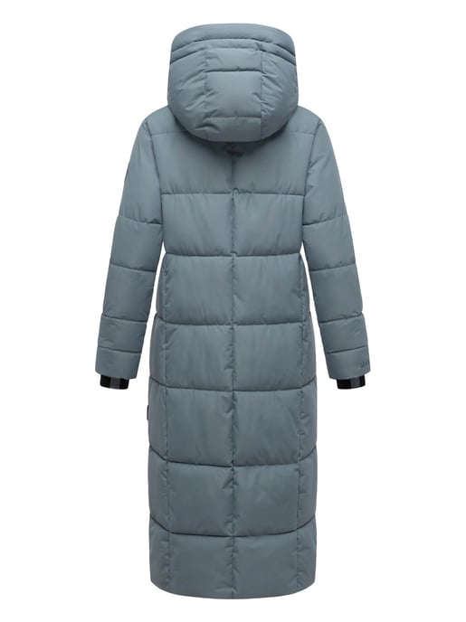 Abrigo acolchado de invierno Marikoo Firella para mujer con capucha y cremallera bidireccional - Image 3