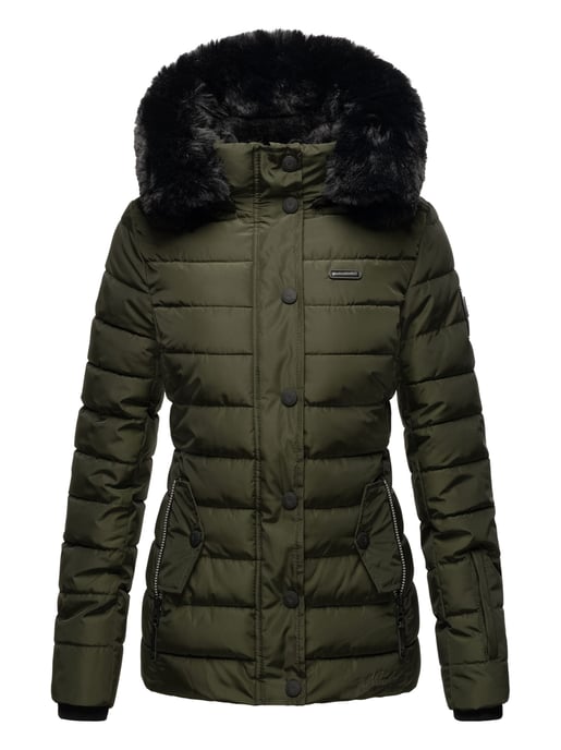 Navahoo Chaqueta acolchada de invierno Milianaa para mujer – Cálida, Acogedora & Resistente al Clima con Capucha - Image 2