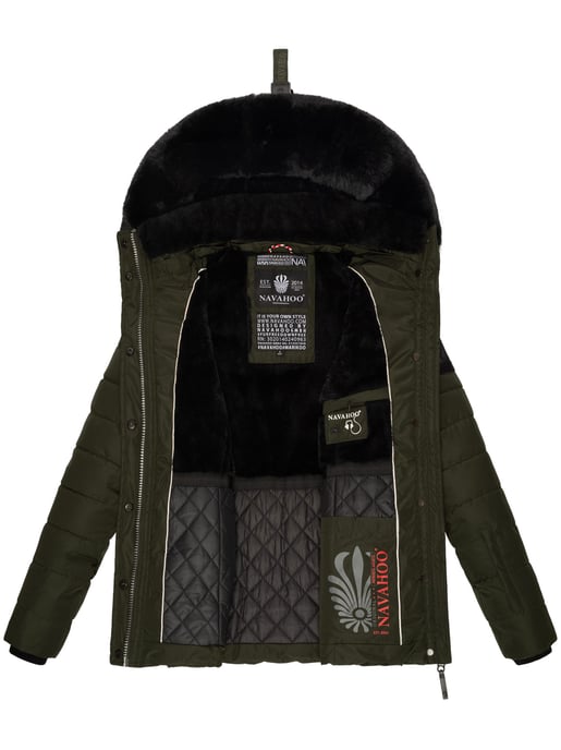 Navahoo Chaqueta acolchada de invierno Milianaa para mujer – Cálida, Acogedora & Resistente al Clima con Capucha - Image 6