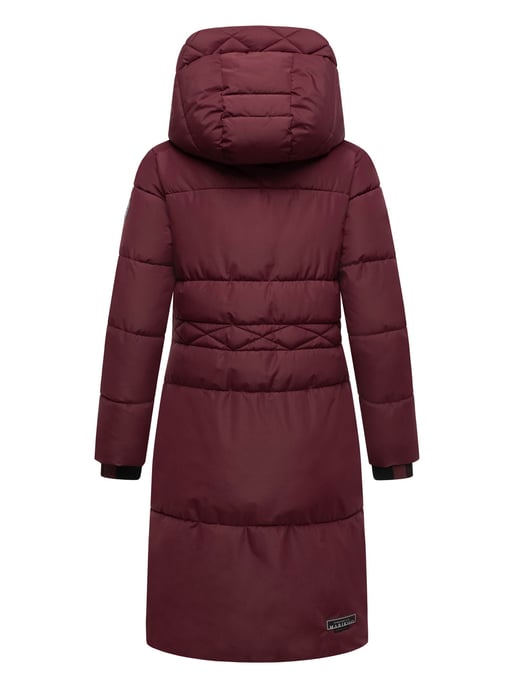 Abrigo acolchado de invierno Marikoo Michikoo para mujer con capucha y bolsillos magnéticos - Image 4