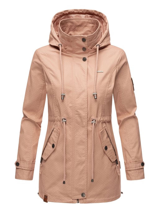 Chaqueta ligera de entretiempo Marikoo para mujer con capucha desmontable - Image 2