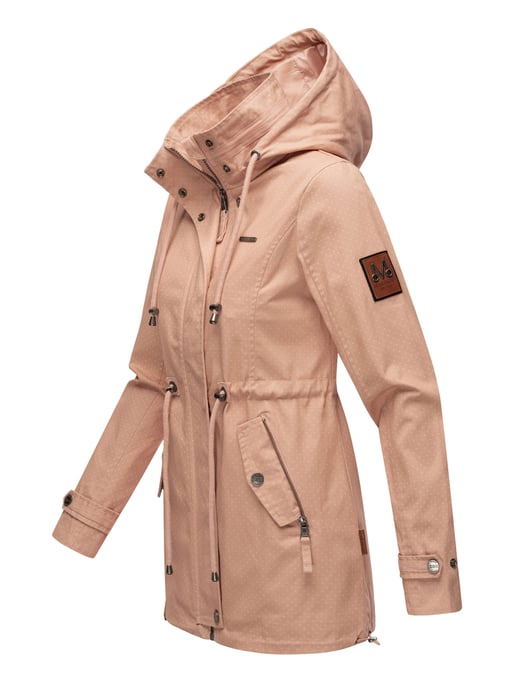 Chaqueta ligera de entretiempo Marikoo para mujer con capucha desmontable - Image 3