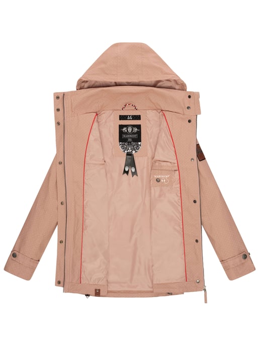 Chaqueta ligera de entretiempo Marikoo para mujer con capucha desmontable - Image 6