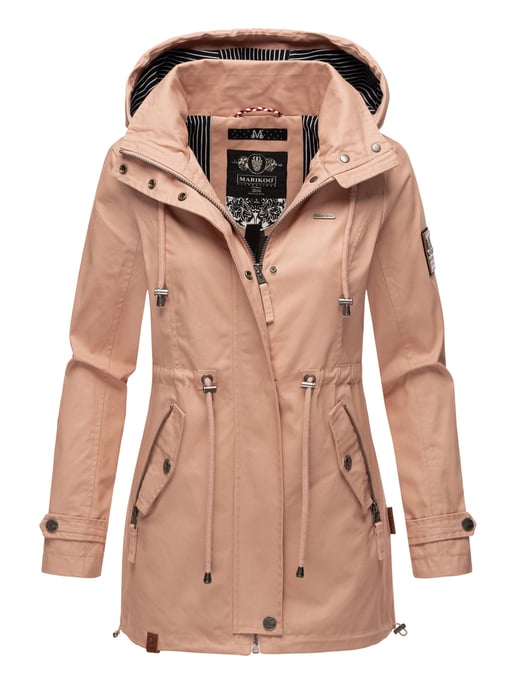 Chaqueta ligera de entretiempo Marikoo para mujer con capucha desmontable - Image 1