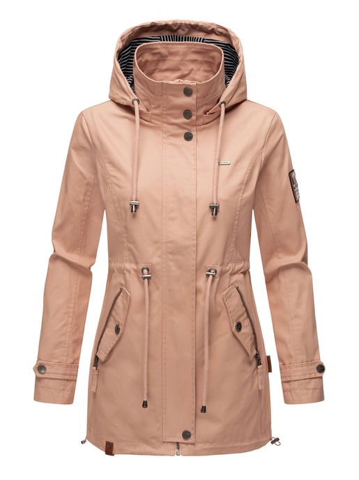 Chaqueta ligera de entretiempo Marikoo para mujer con capucha desmontable - Image 2