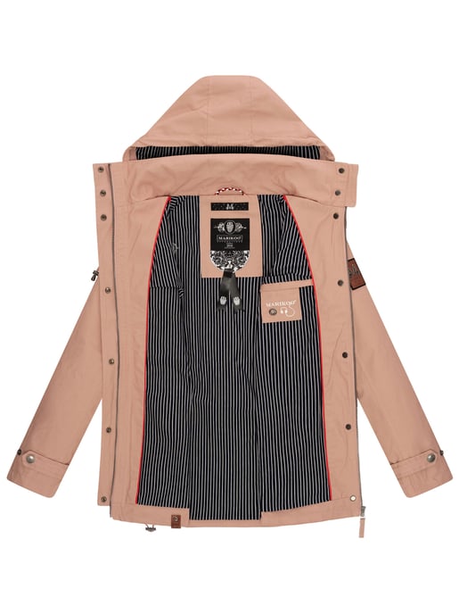 Chaqueta ligera de entretiempo Marikoo para mujer con capucha desmontable - Image 6