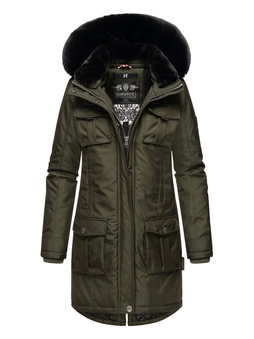 Navahoo Chaqueta de invierno Premium Tiniis para mujer – Moderna, Cálida & Con Bolsa de Tela - Image 1