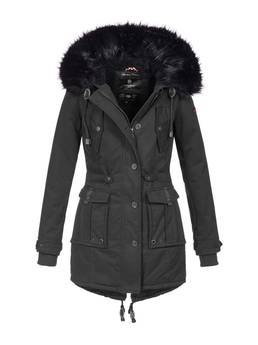 Navahoo Abrigo de Invierno Mujer Luluna – Con Forro de Borreguillo y Cuello Desmontable - Image 1