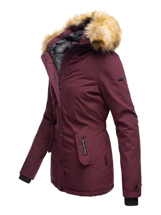 Navahoo Abrigo de Invierno Mujer Laura – Cálido, Elegante & Con Cuello de Pelo Desmontable - Image 2