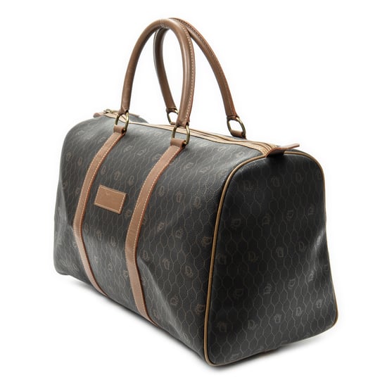 Dior Vintage Large Boston  en Marrón Lona recubierta - Image 2
