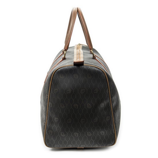 Dior Vintage Large Boston  en Marrón Lona recubierta - Image 3