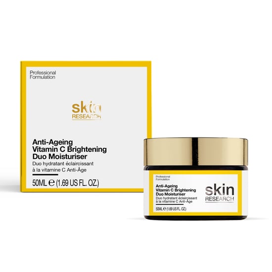 Dúo Hidratante Iluminador de Vitamina C Antienvejecimiento 50ml de Skin Research - Image 2