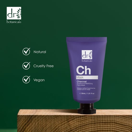 Dr Botanicals Máscara Facial Matificante de Carbón Avanzado Superfood 30ml - Image 4