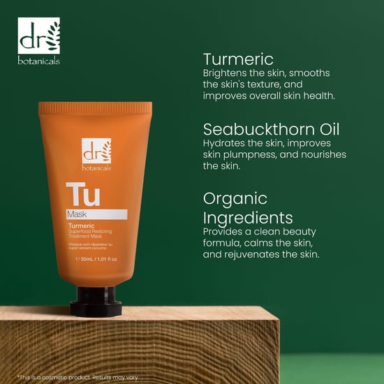 Dr Botanicals Mascarilla Restauradora Superfood de Cúrcuma Avanzada 30ml - Image 6
