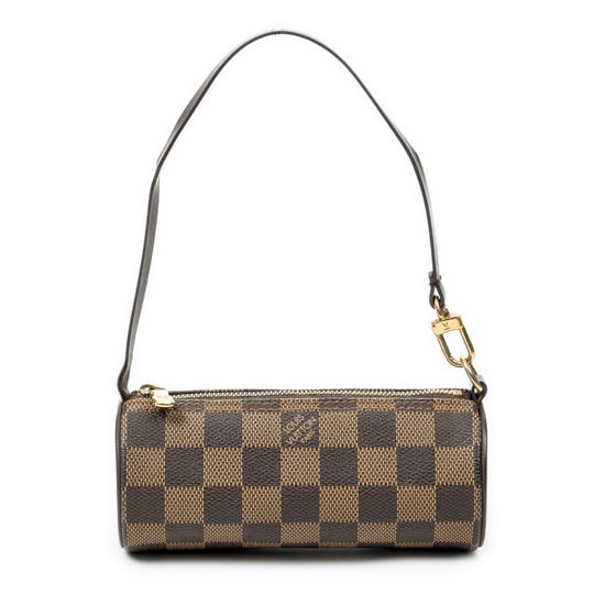 Louis Vuitton Papillon Pouch en Marrón Lona recubierta - Image 1