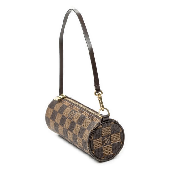 Louis Vuitton Papillon Pouch en Marrón Lona recubierta - Image 2