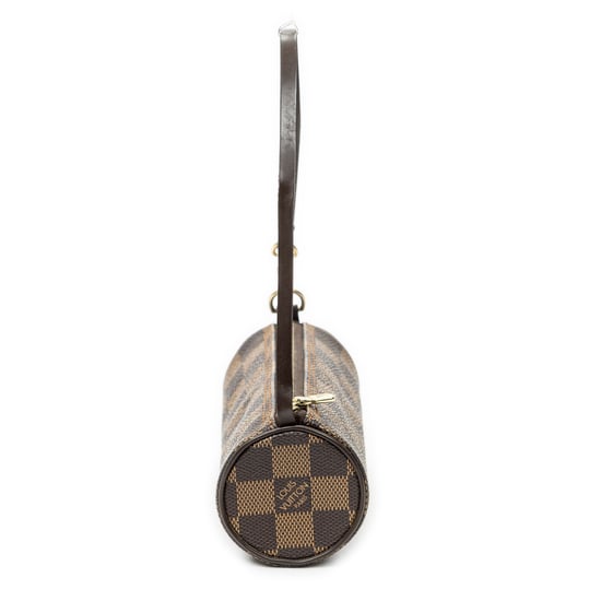 Louis Vuitton Papillon Pouch en Marrón Lona recubierta - Image 4