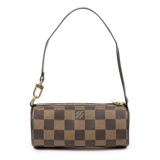 Louis Vuitton Papillon Pouch en Marrón Lona recubierta - Image 5