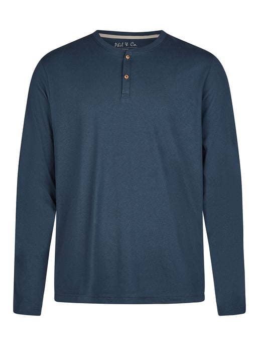 Phil & Co. Berlin Sres Pijama Henley Pijamas, Conjunto de pijama, - Image 4