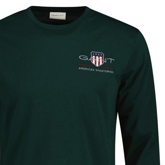 Gant Regular Medium Archive Shield Longsleeve - Image 2
