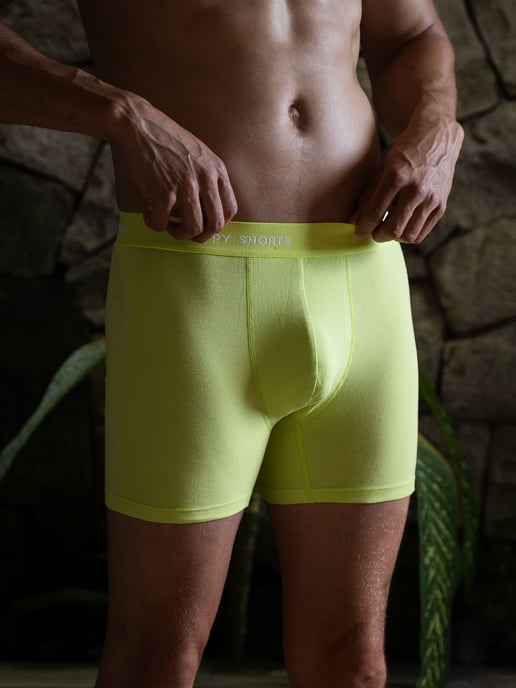 Happy Shorts Sres Bóxer retro Neón 4-Pack Pantalones cortos retro, bóxers vintage, - Image 2