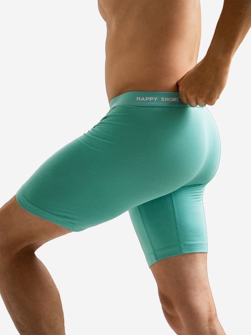 Happy Shorts Sres Bóxer retro Neón largo 4-Pack Pantalones cortos retro, bóxers vintage, - Image 4