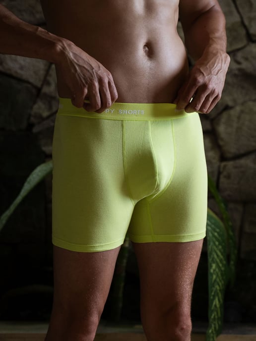 Happy Shorts Sres Bóxer retro Neón 3-Pack Pantalones cortos retro, bóxers vintage, - Image 2