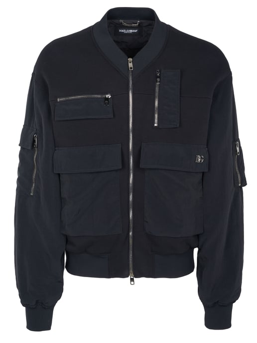 Chaqueta bomber negra Dolce & Gabbana - Image 2
