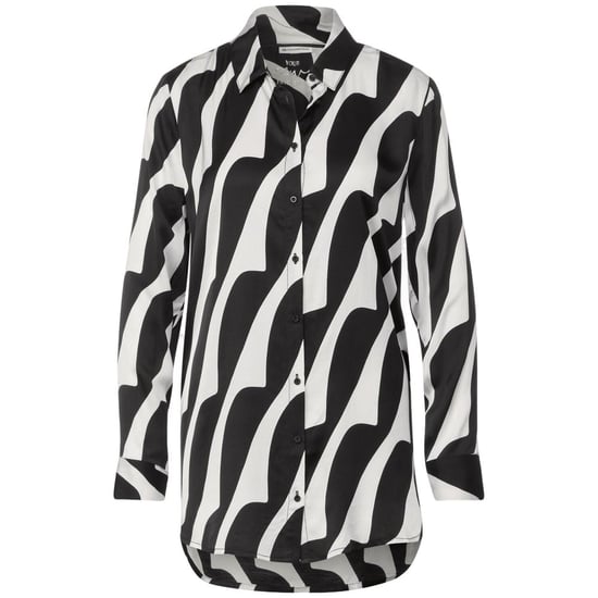 Blusa de Manga Larga con Estampado Abstracto - Image 2
