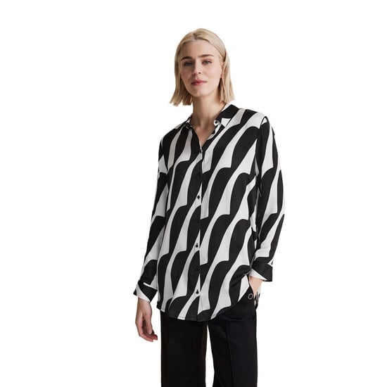 Blusa de Manga Larga con Estampado Abstracto - Image 4