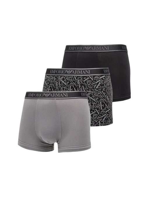 Pack de 3 calzoncillos bóxer para hombre Emporio Armani Eagle - Image 1