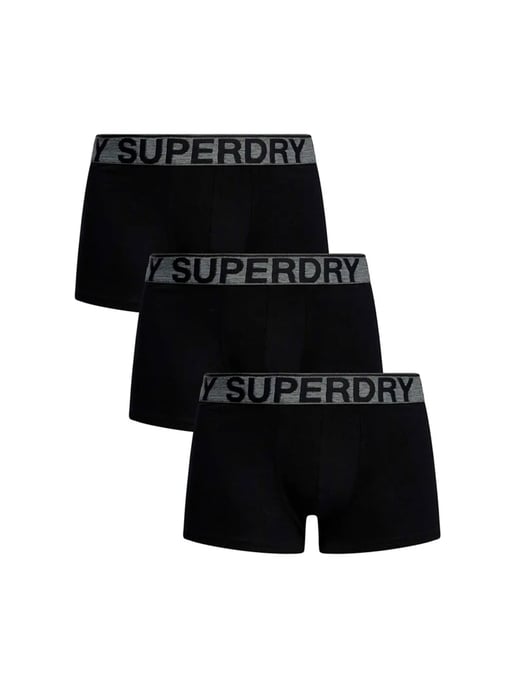 Pack de 3 calzoncillos bóxer Superdry para hombre - Image 1