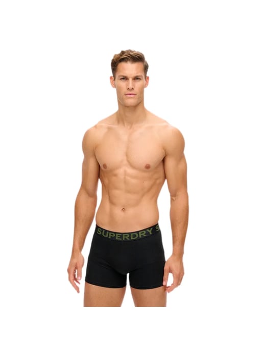 Calzoncillos bóxer Superdry para hombre, paquete de 3, indispensables - Image 2