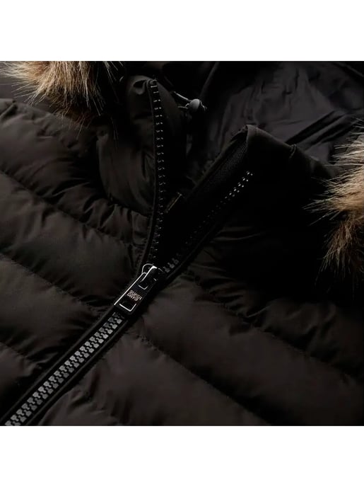 Chaqueta acolchada Fuji de Superdry para mujer con cinturón - Image 3