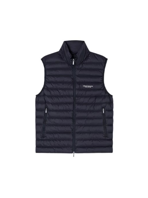 Chaqueta acolchada sin mangas para hombre de Armani Exchange, Milano NYC - Image 4