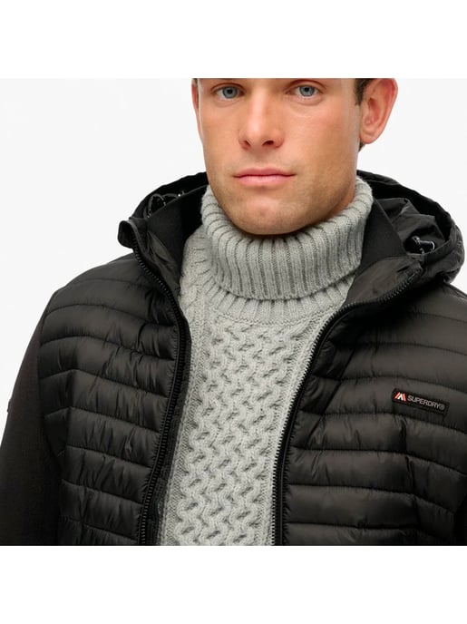 Chaqueta polar híbrida Superdry para hombre - Image 4